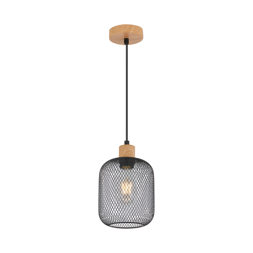 Braytron W001R Hanglamp 1H 1xE27 WDN