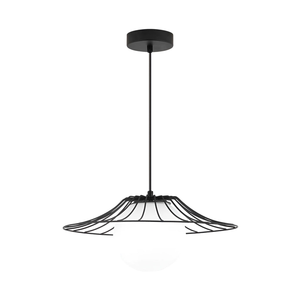 Braytron W004R Hanglamp Zwart 1H 1xE27