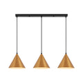 Braytron P010S Hanglamp Goud 3H 3xE27