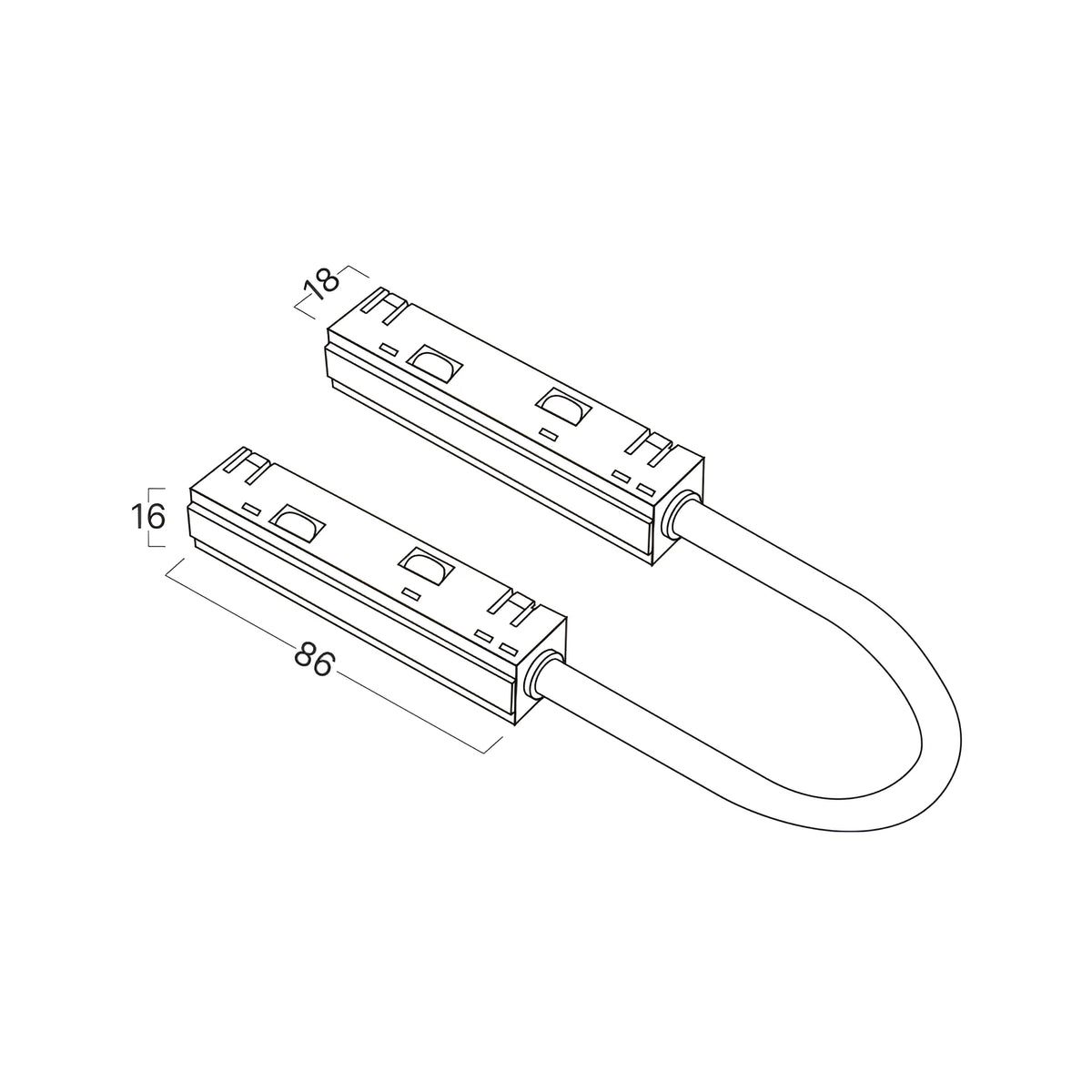 Braytron M20 Connector 48VDC Zwart CR01 2