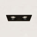Artdelight Alice - Inbouwspot - 2 lichts - Zwart