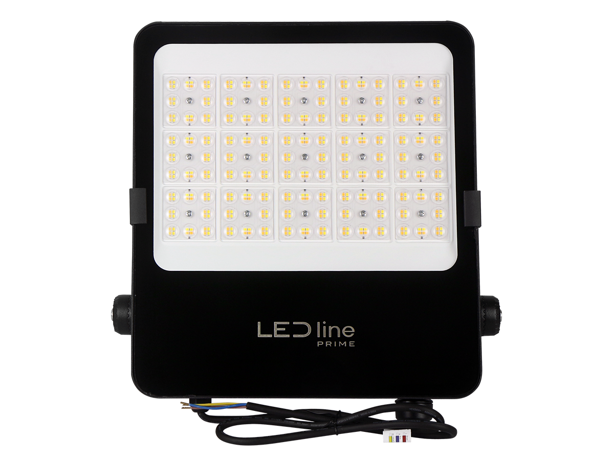 FLOODLIGHT 3CCT (3K/4K/5K) 200W 28000lm T2 IP66 PRIME