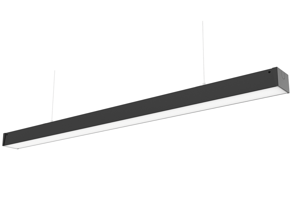 Lineaire armatuur FUSION 4000K 40W 5200lm P18° IP20 120cm zwart PRIME