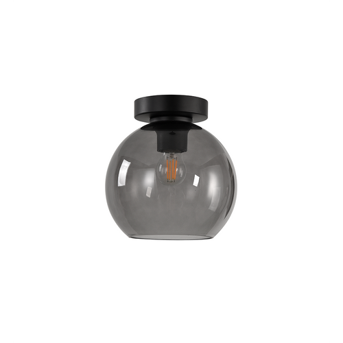 Artdelight Marino - Plafonnière - Ø20cm - Grijs glas