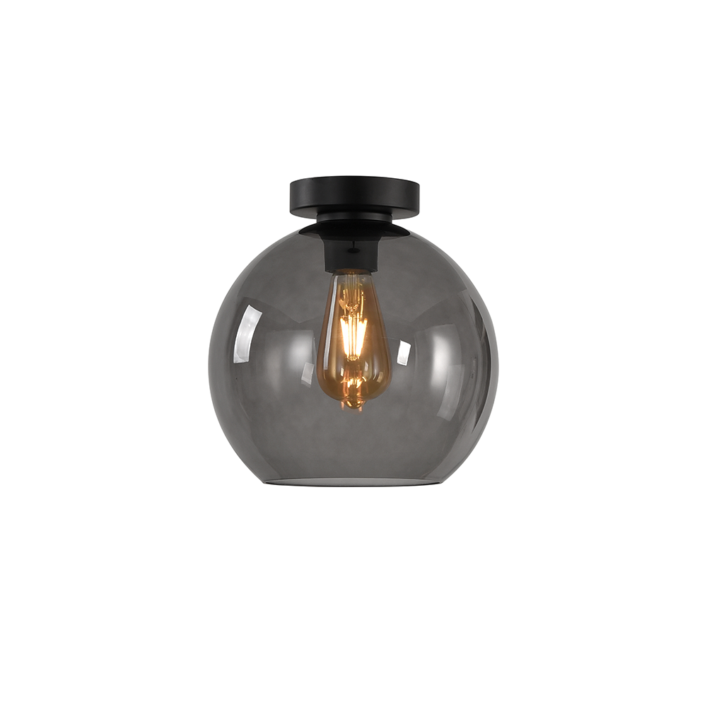 Artdelight Marino - Plafonnière - Ø20cm - Titan glas