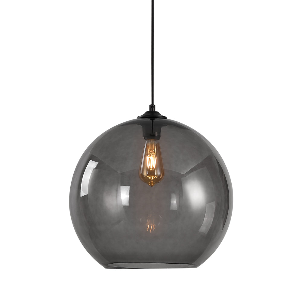 Artdelight Marino - Hanglamp - Ø20cm - Titan glas