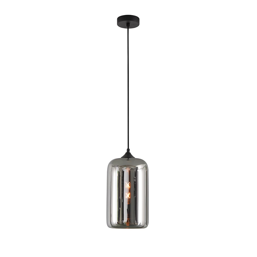 Artdelight Botany - Hanglamp - Ø17,5cm - Titan glas