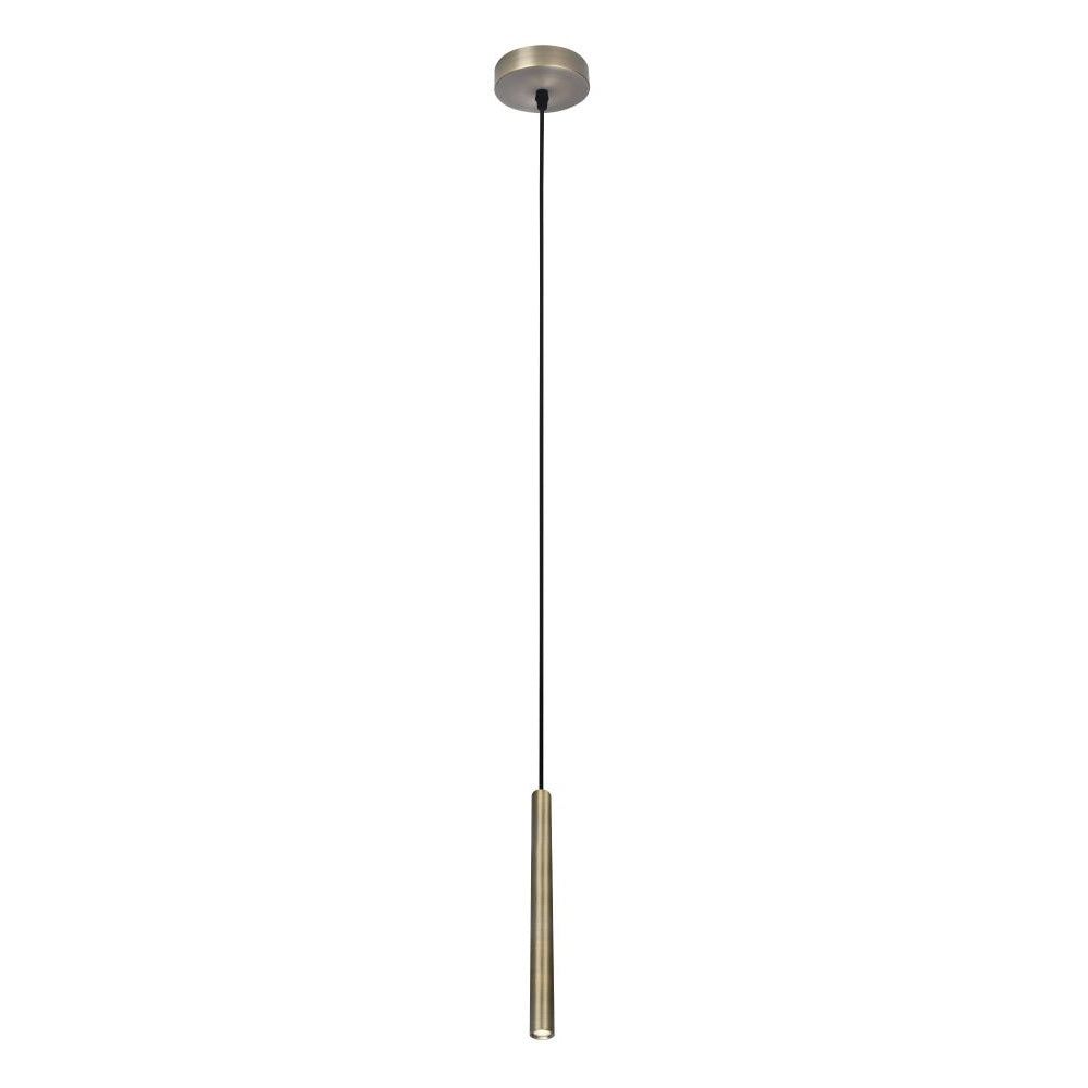 Artdelight Tubo - Hanglamp - Antiek brons