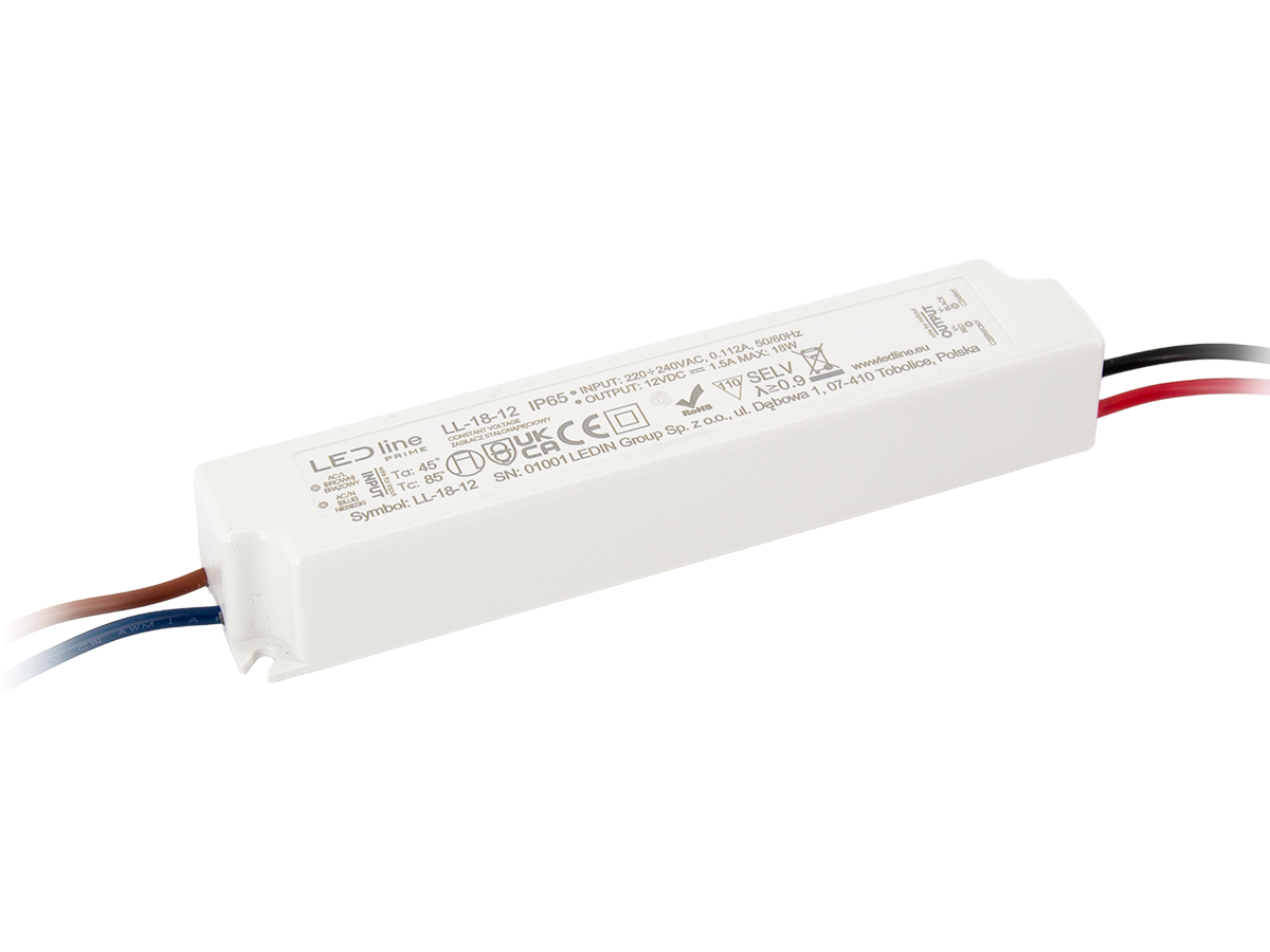 Voeding 18-12 IP65 18W 12V PRIME