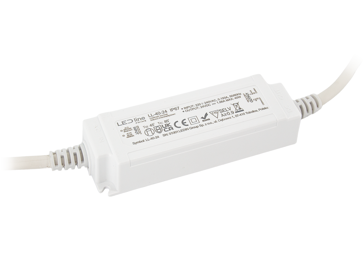 Voeding 40-24 IP67 40W 24V PRIME