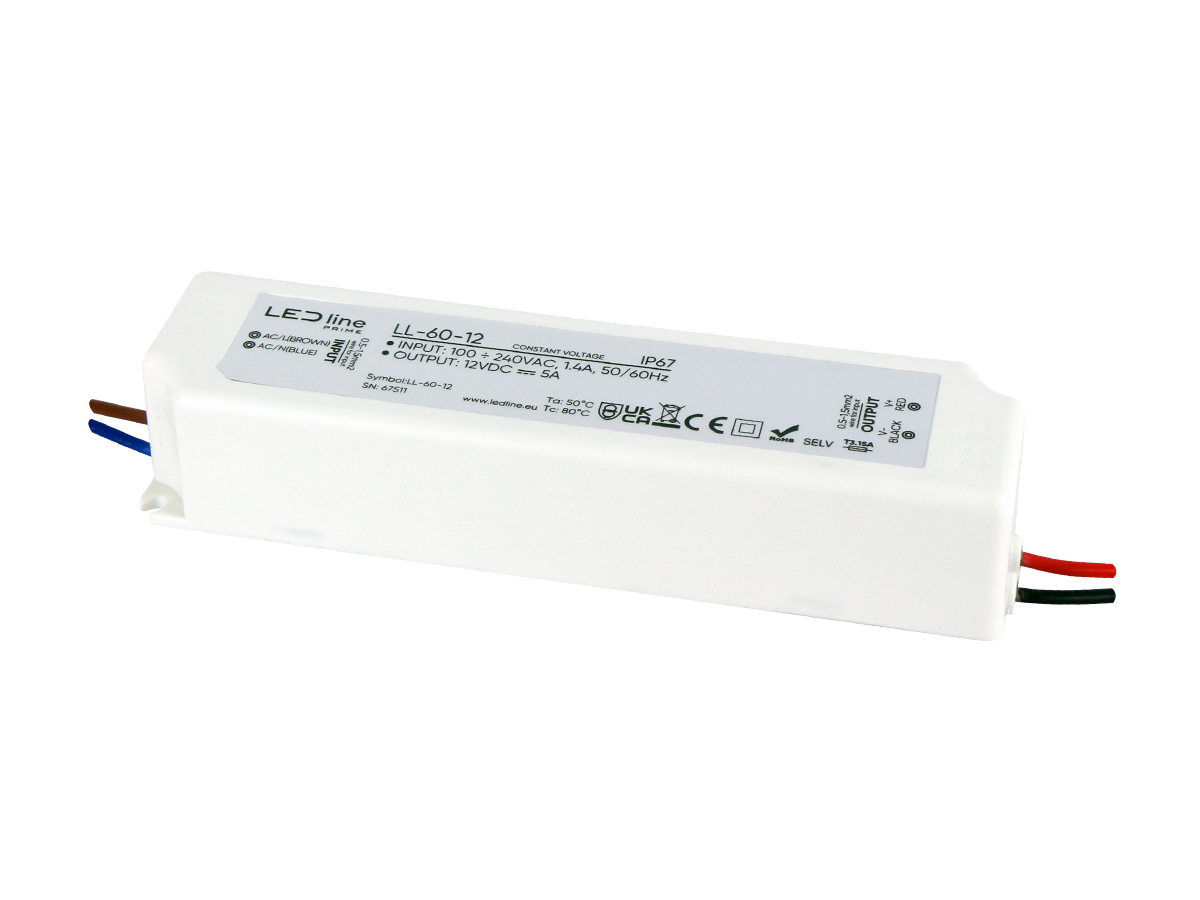 Voedingsadapter 50-12 IP67 50W 12V PRIME