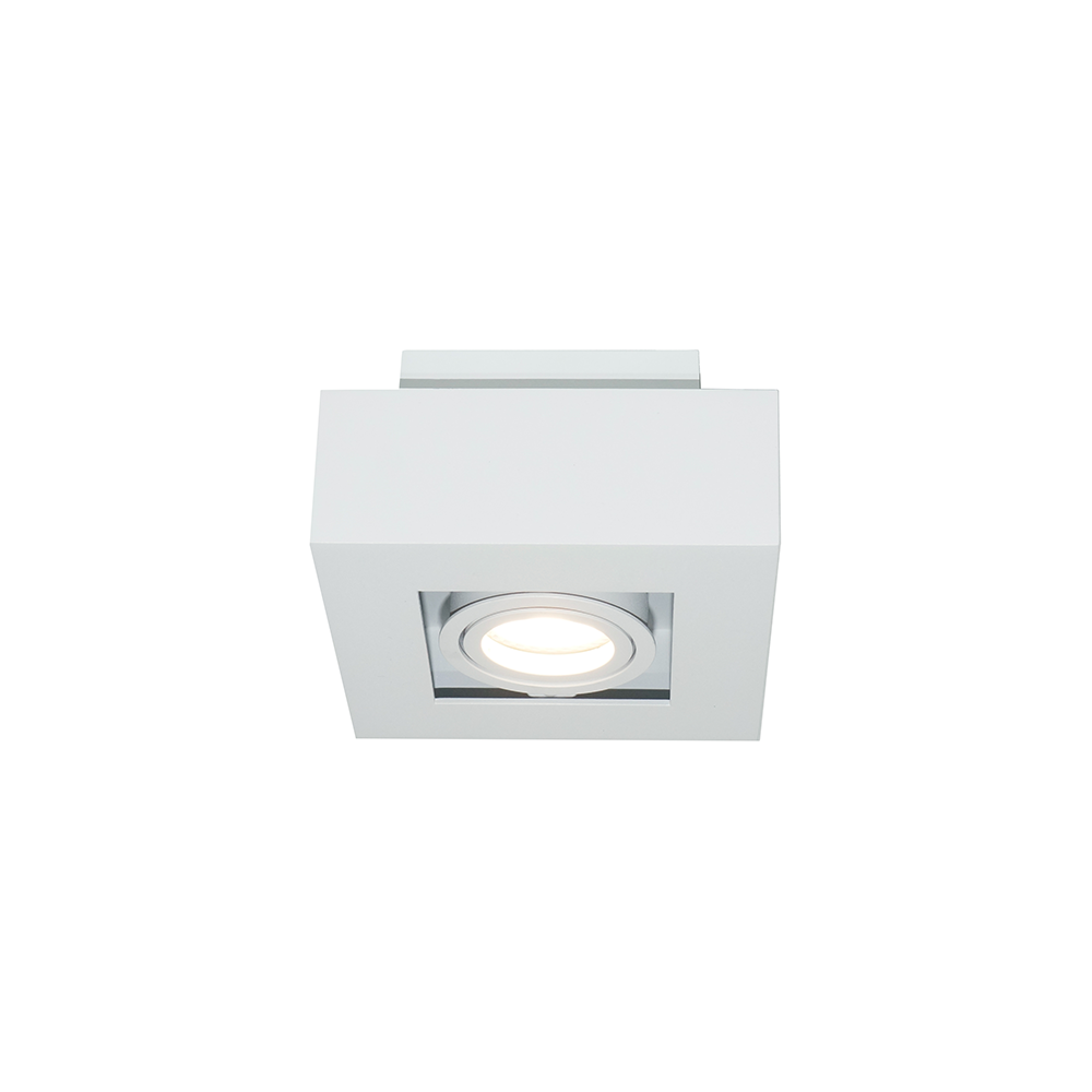 Artdelight Bosco - Opbouwspot - 1 lichts - Wit