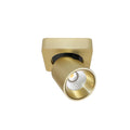 Artdelight Laguna - Opbouwspot - 1 lichts - Goud geborsteld