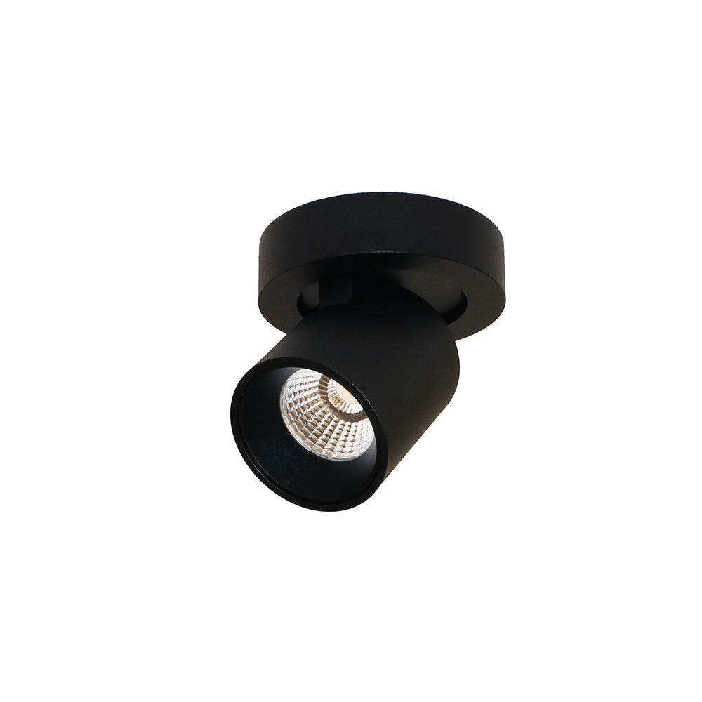 Artdelight Laguna - Opbouwspot - 1 lichts - Rond - Zwart