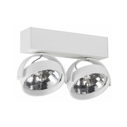 Artdelight Dutchess - Opbouwspot - 2 lichts - Wit