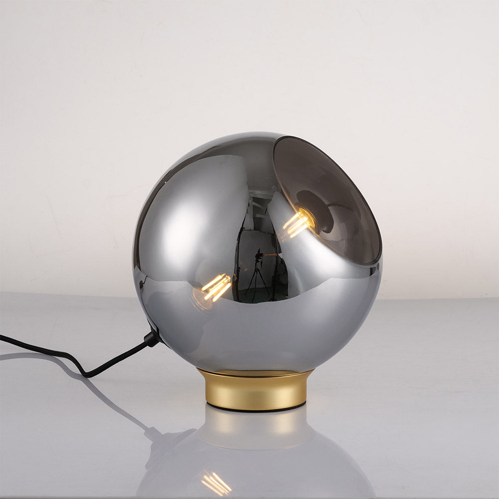 Artdelight Mirror - Ring/Tafellamp - Mat goud
