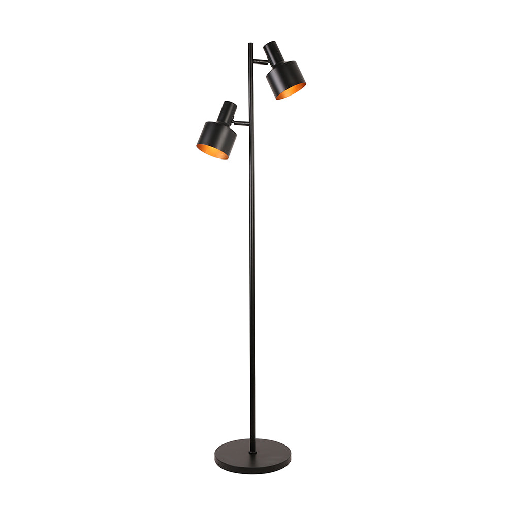 Artdelight Twinkle - Vloerlamp - Zwart