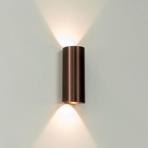 Artdelight Brody 2 - Wandlamp - Brons geborsteld