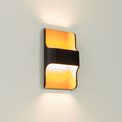 Artdelight Dallas - Wandlamp - Zwart/koper