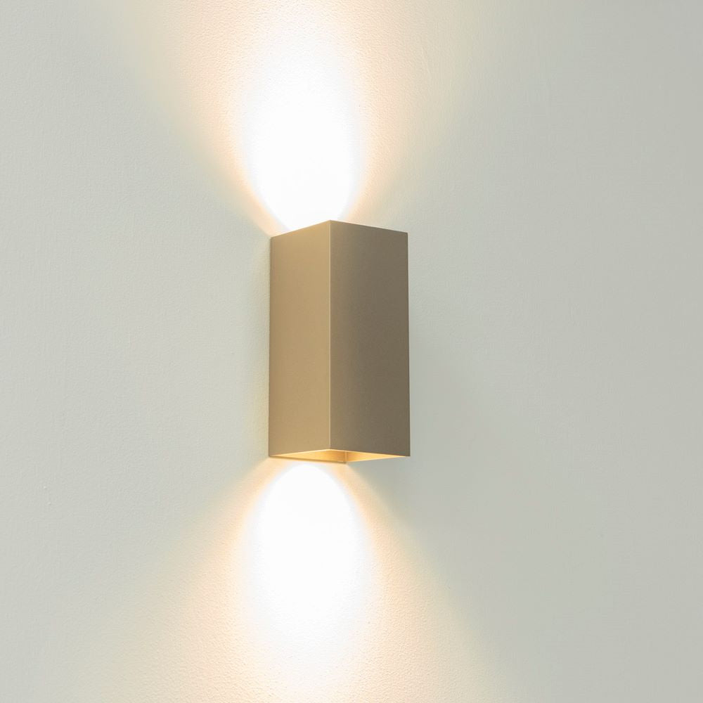 Artdelight Dante2 - Wandlamp - Champagne