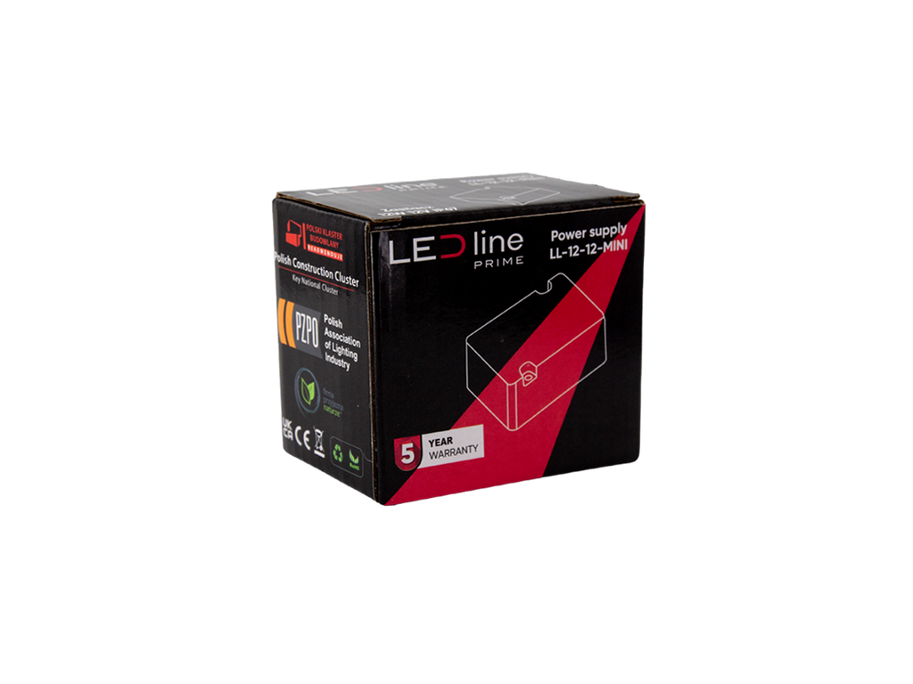 Compacte voeding 12-12 IP67 12W 12V PRIME