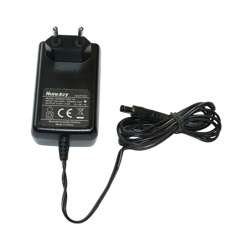Stopcontact voeding 2A 24W 12V 5.5x2.1 C