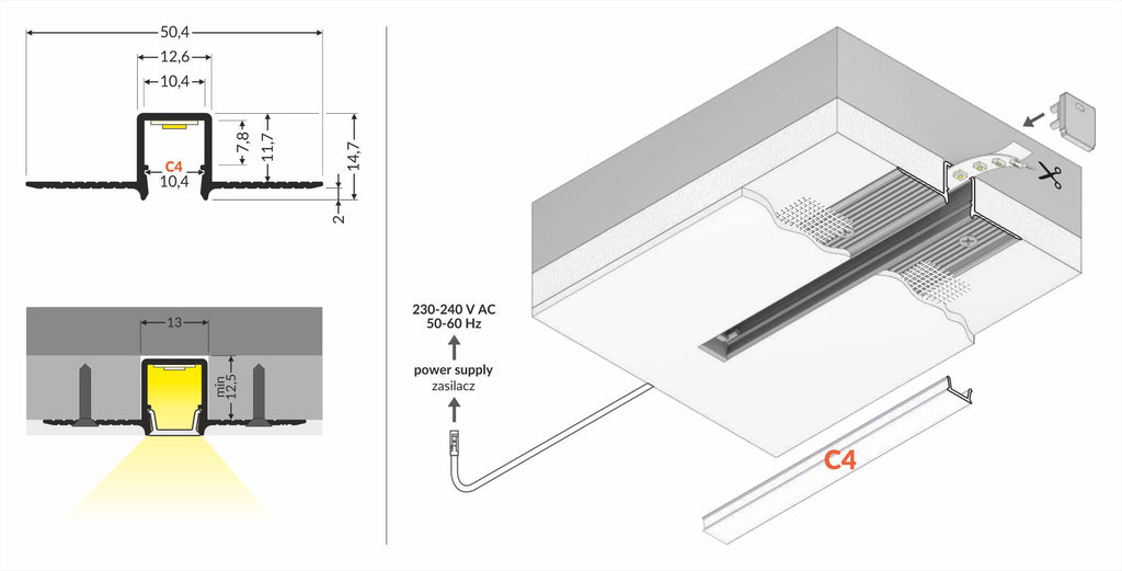 HIDE10 profiel C4 3000 anode.