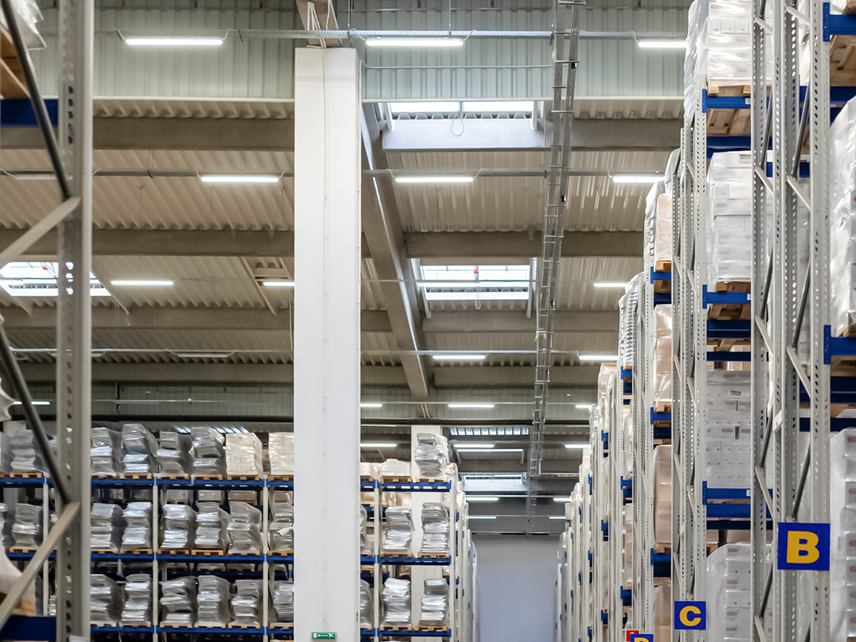 Hermetische armatuur RANGER 4000K 10-40W 7200lm IP66 120cm grijs PRIME noodmodule LAW 3h AT